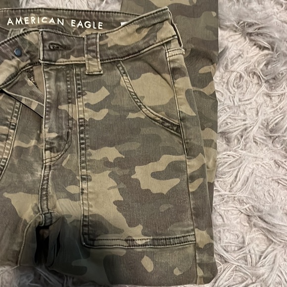 American Eagle Next Level Stretch Hi-Rise Camo Jegging - Picture 3 of 6